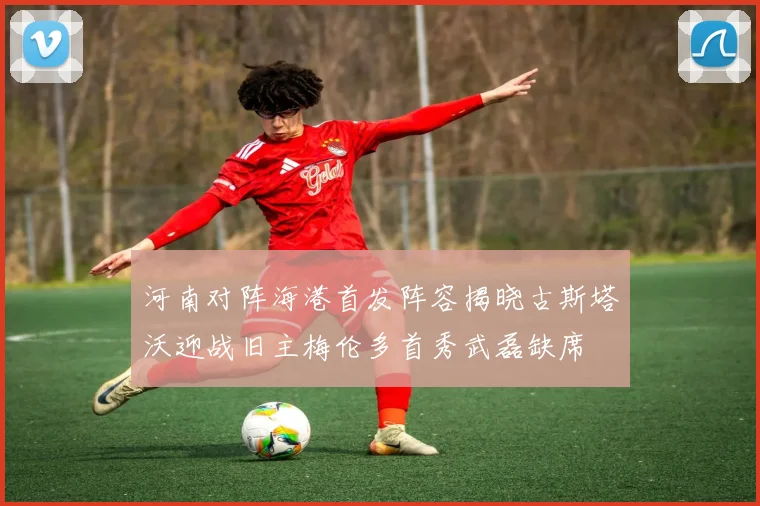 河南对阵海港首发阵容揭晓古斯塔沃迎战旧主梅伦多首秀武磊缺席